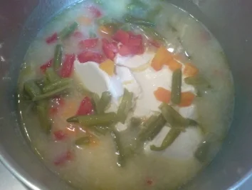 Hühnerfrikassee - schnell gemacht - Rezept - Bild Nr. 6