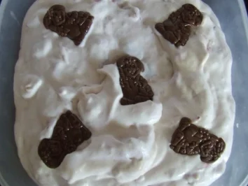 Erdbeer-Pfirsich-Eis - Rezept