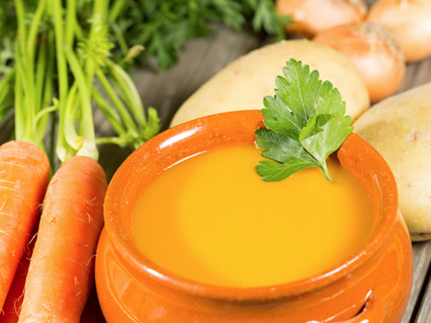 Kartoffel-Karotten-Suppe - Rezept mit Bild