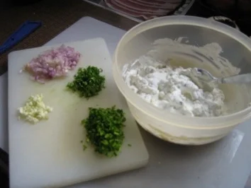 Rezept: Champignon gefüllt im Speckmantel Bild Nr. 5 Champignon gefüllt im Speckmantel - Rezept - Bild Nr. 5