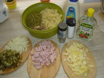 Rezept: Nudelsalat Bild Nr. 2 Nudelsalat - Rezept - Bild Nr. 2