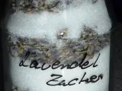 Lavendeliger Zucker - Rezept