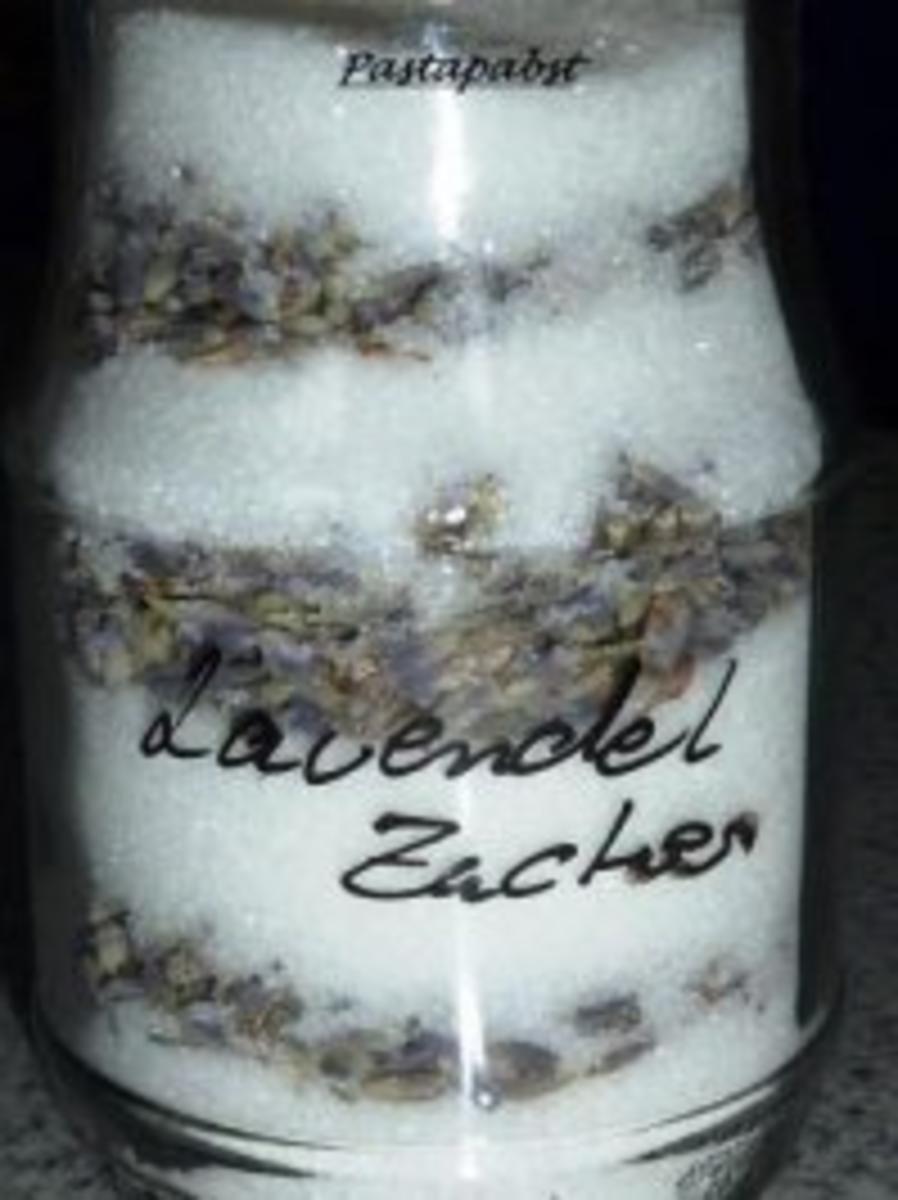 Lavendeliger Zucker - Rezept Eingereicht von Pastapabst