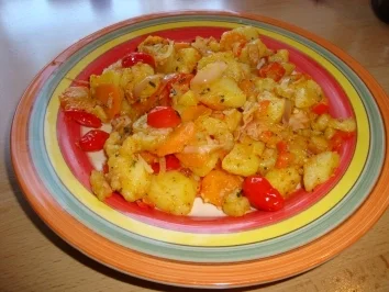 Bratkartoffeln mit Allerlei ala Andrea - Rezept - Bild Nr. 2