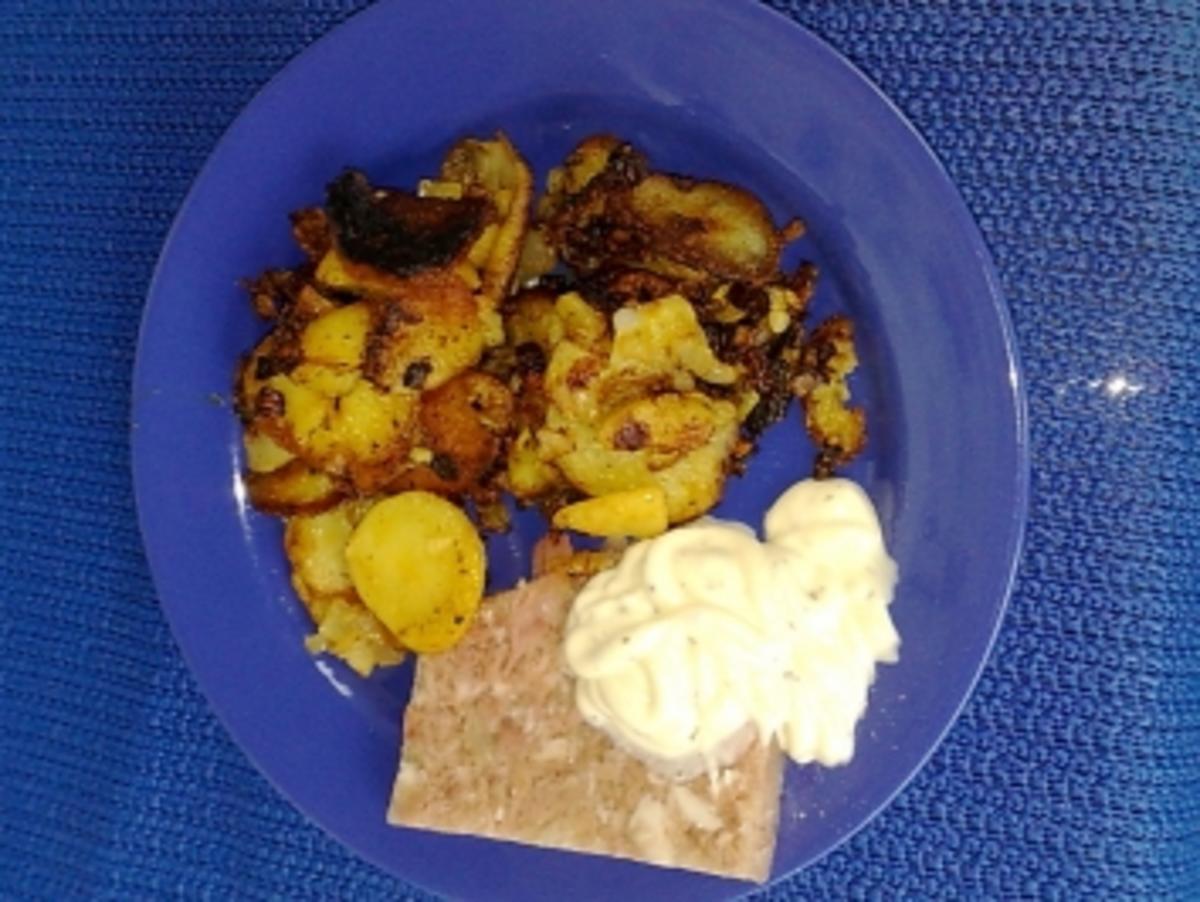 Bratkartoffeln mit Sülze "Hausmacher Kost" - Rezept