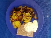 Bratkartoffeln mit Sülze "Hausmacher Kost" - Rezept