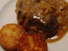 Steak mit Zwiebel-Senf-Sauce - Rezept