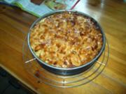 Apfel- Cranberry- Bienenstichkuchen - Rezept