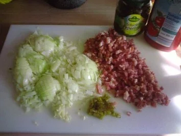 scharfe Nudelsoße - Rezept