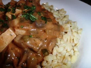 Tofu a la Stroganoff - Rezept - Bild Nr. 3