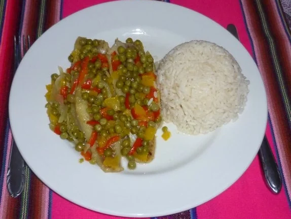 Fischgericht - Pescado sudado - Rezept - Bild Nr. 6