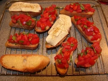 Ciabattabrötchen überbacken - Rezept - Bild Nr. 2