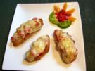 Ciabattabrötchen überbacken - Rezept