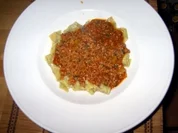 Pasta mit Fleischsosse a la Caro - Rezept
