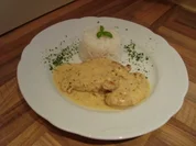 Hauptgericht - Geflügel - Hähnchenbrustfilet in Zitronen- Ingwer - Sahne - Rezept