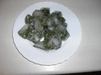 Rezept: Kräutereiswürfel Kräutereiswürfel - Rezept