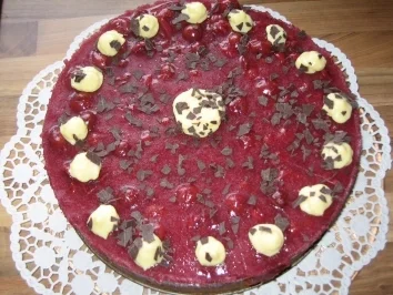 Rezept: Kirschspiegel auf gefülltem Rührteig Bild Nr. 6 Kirschspiegel auf gefülltem Rührteig - Rezept - Bild Nr. 6