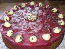 Kirschspiegel auf gefülltem Rührteig - Rezept
