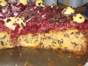 Rezept: Kirschspiegel auf gefülltem Rührteig Bild Nr. 5 Kirschspiegel auf gefülltem Rührteig - Rezept - Bild Nr. 5