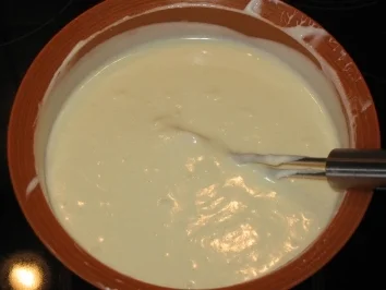 Rezept: weisses Schokomousse mit Himbeeren Bild Nr. 3 weisses Schokomousse mit Himbeeren - Rezept - Bild Nr. 3