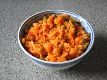 Ajvar-Reis - Rezept