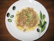 Pfifferlinge auf Bandnudeln - Rezept