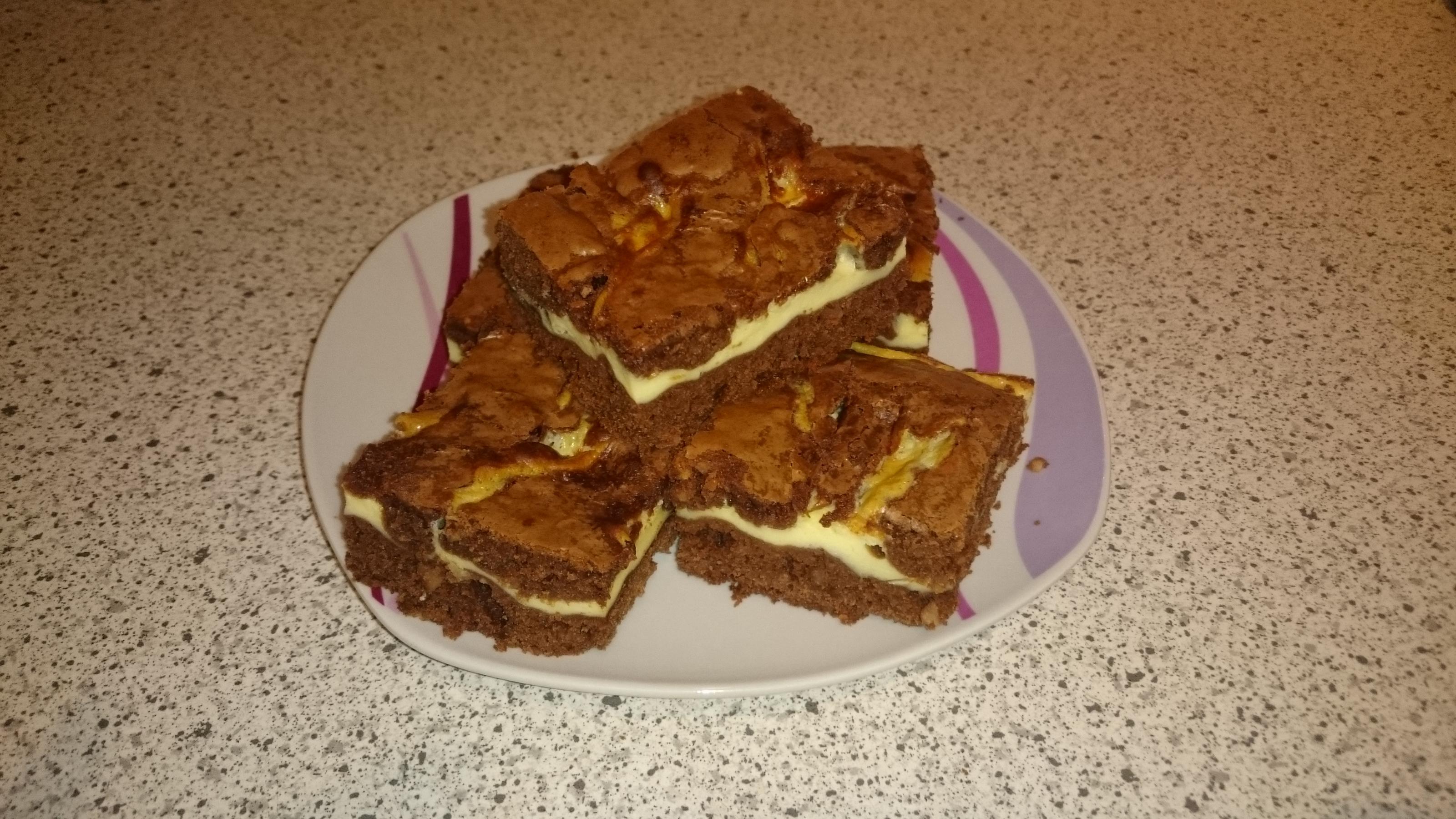 Bilder für Cheescake - Brownies - Rezept