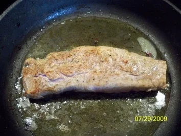 Schweinefilet im Kartoffelmantel mit Pfifferlingsrahmsoße - Rezept - Bild Nr. 3