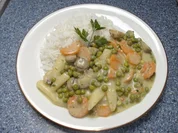 Feines Gemüse auf Reis - Rezept