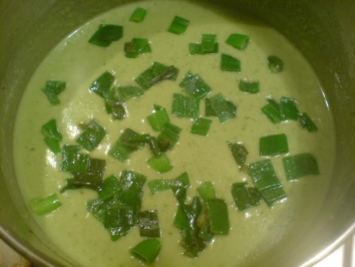Suppe "Frühlingszwiebel-Cremesuppe" - Rezept - Bild Nr. 4