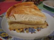 Apfelmuskuchen mit Schmandhaube - Rezept