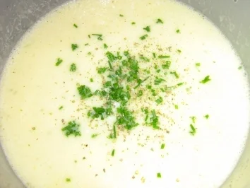 Salat rot-grün mit Kartoffeldressing - Rezept - Bild Nr. 7