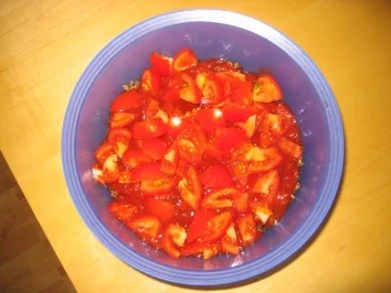 Schichtsalat mit Hack und Tacos - Rezept - Bild Nr. 6