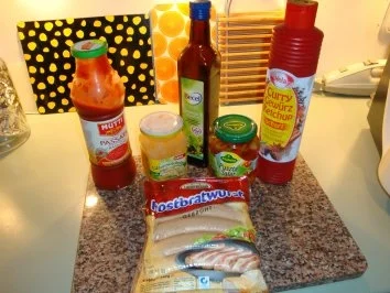 Rezept: Currywurst Gulasch Bild Nr. 2 Currywurst Gulasch - Rezept - Bild Nr. 2