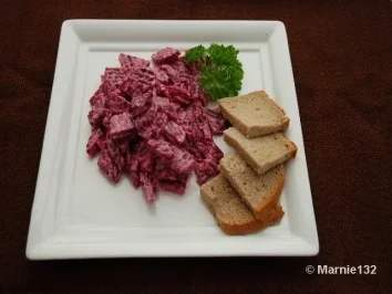 Rote Beete Blitzsalat - Rezept
