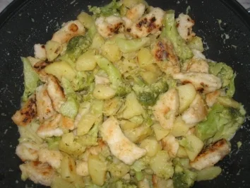 Fischpfanne in Senfsoße - Rezept