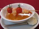 Klare Tomatenkraftbrühe - Rezept