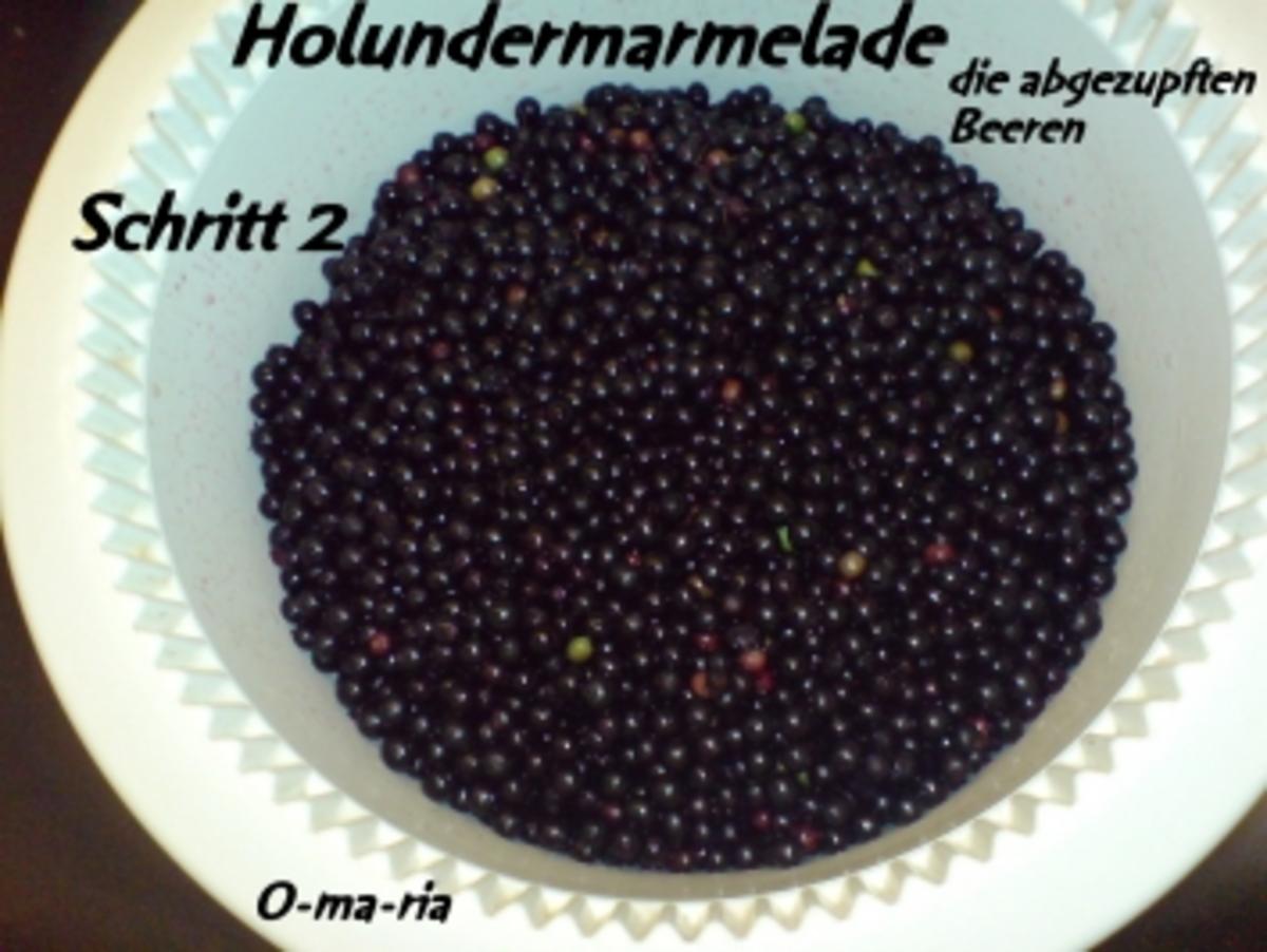 Eingemachtes  Holunder-Marmelade - Rezept - Bild Nr. 2