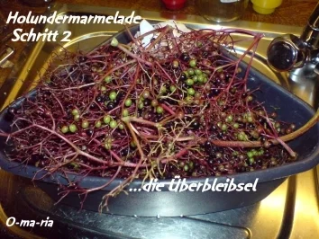 Eingemachtes  Holunder-Marmelade - Rezept - Bild Nr. 3