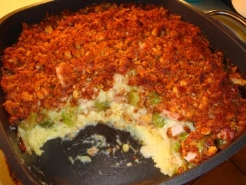 Rezept: Rosenkohlauflauf Rosenkohlauflauf - Rezept