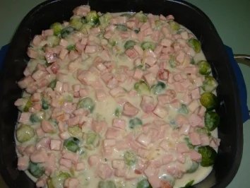 Rezept: Rosenkohlauflauf Bild Nr. 14 Rosenkohlauflauf - Rezept - Bild Nr. 14