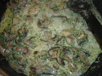 SALADE TIEDE AUX CHAMPIGNONS ET LARDONS - Rezept - Bild Nr. 6