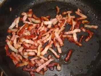 SALADE TIEDE AUX CHAMPIGNONS ET LARDONS - Rezept - Bild Nr. 7