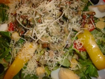 SALADE TIEDE AUX CHAMPIGNONS ET LARDONS - Rezept - Bild Nr. 10