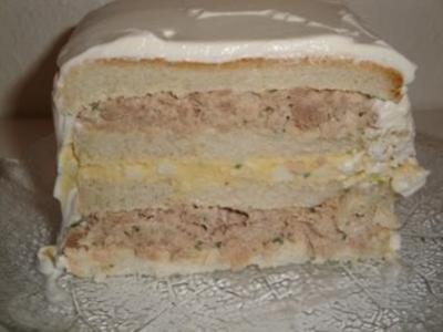 Eier-Thon-Cake - Rezept