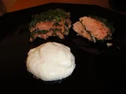 Kräuterlachs mit Dill-Meerrettich - Sauce - Rezept