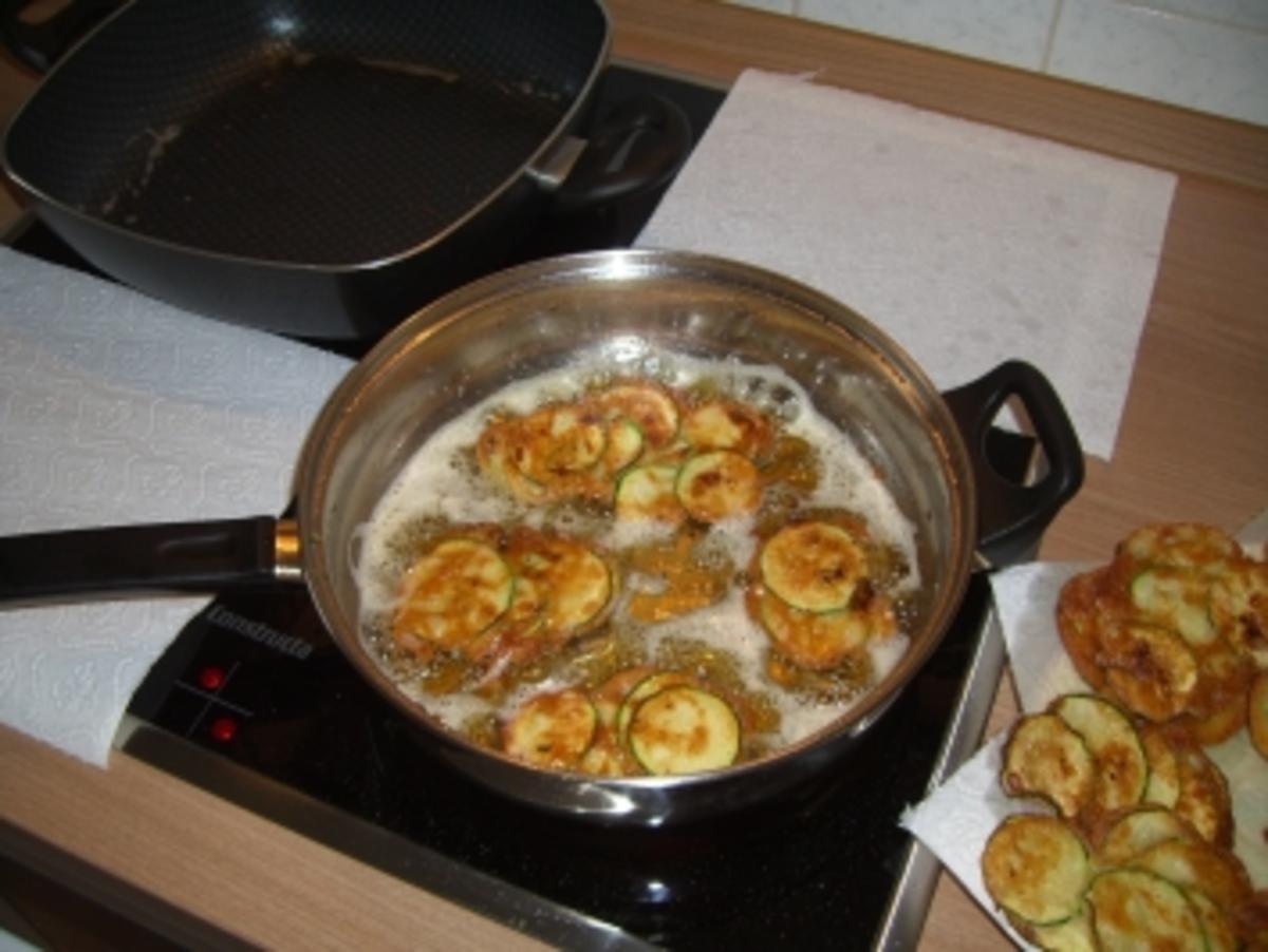 Party-Buffet   -   gebackene Zucchinis - Rezept - Bild Nr. 2