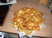 Party-Buffet   -   gebackene Zucchinis - Rezept