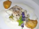 Heilbutt mit Zitronenthymian an Kartoffel-Meerrettichpralinen - Rezept