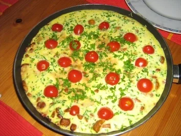 Pfifferling-Fritata - Rezept - Bild Nr. 10